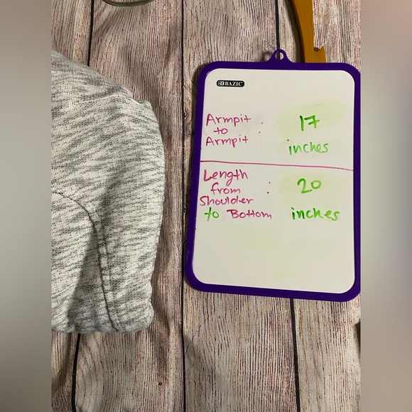 CAbi Neo Moto Heathered Gray Zip Up Sweater Blazer Jacket Size Small - Picture 13 of 13